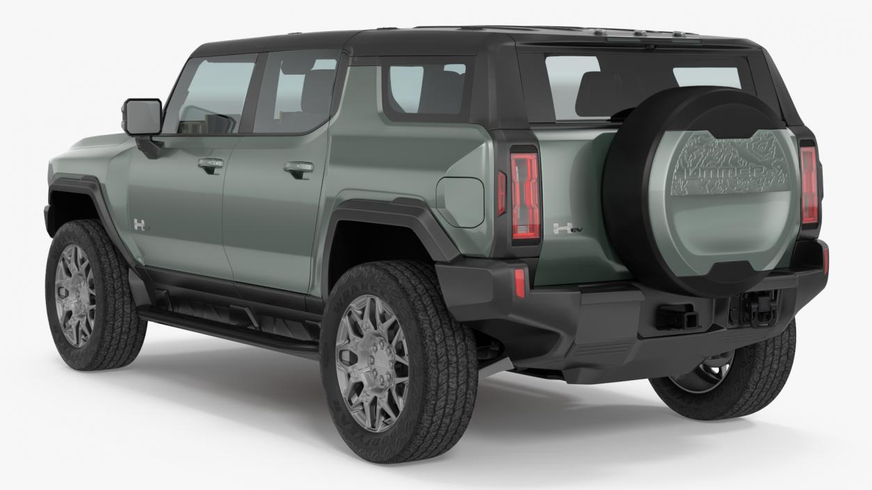 3D GMC Hummer EV SUV 2024 Simple Interior model