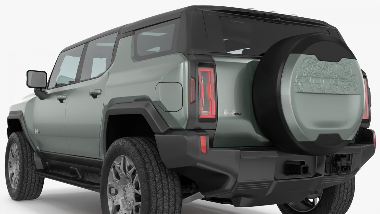 3D GMC Hummer EV SUV 2024 Simple Interior model