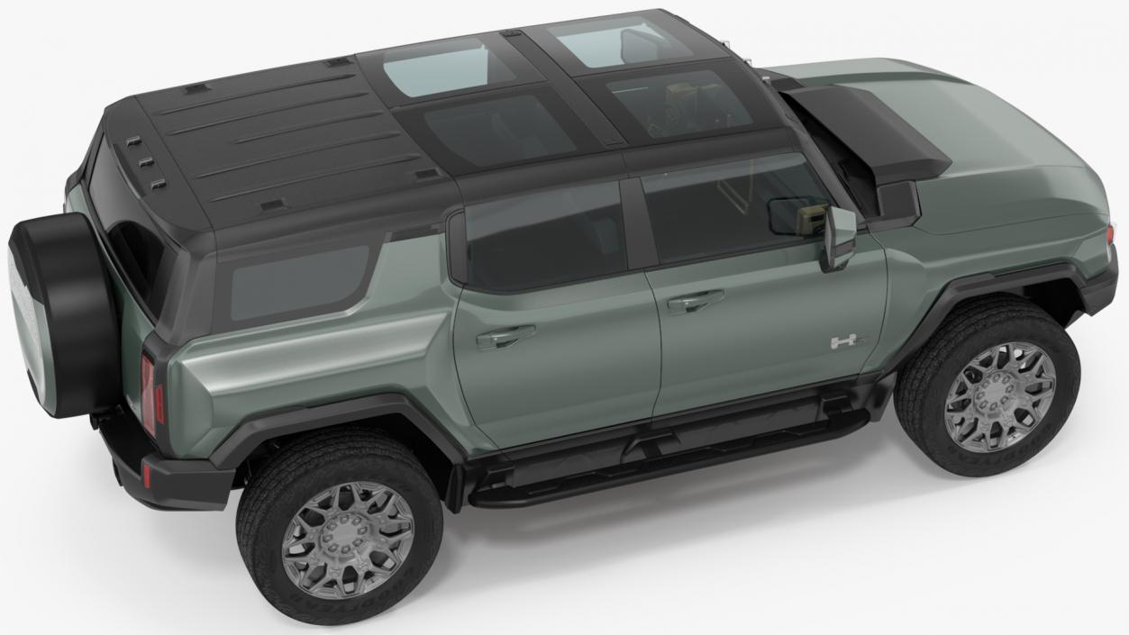 3D GMC Hummer EV SUV 2024 Simple Interior model