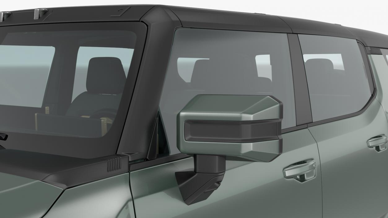 3D GMC Hummer EV SUV 2024 Simple Interior model