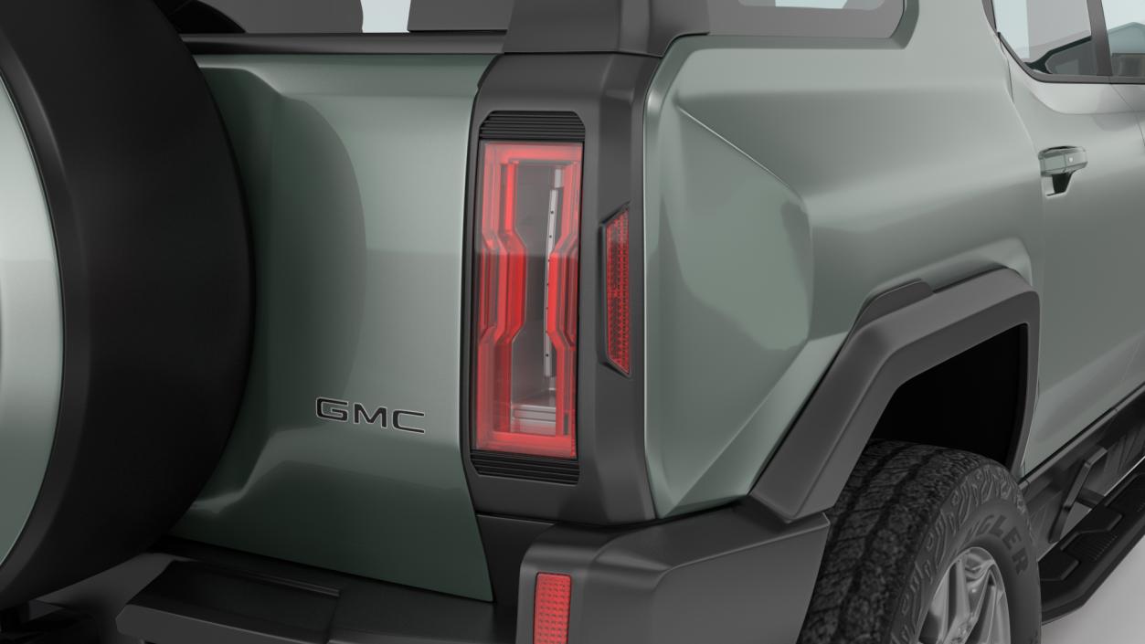 3D GMC Hummer EV SUV 2024 Simple Interior model