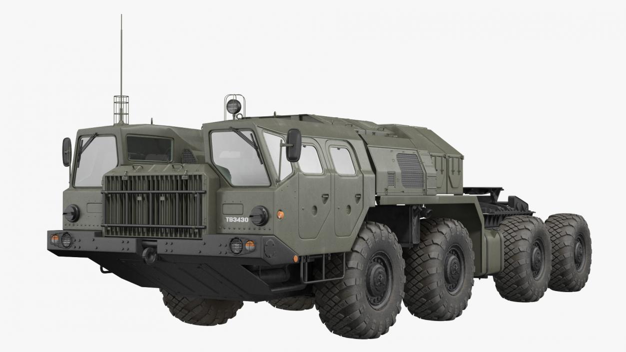 3D MAZ 7910 8x8 Truck model