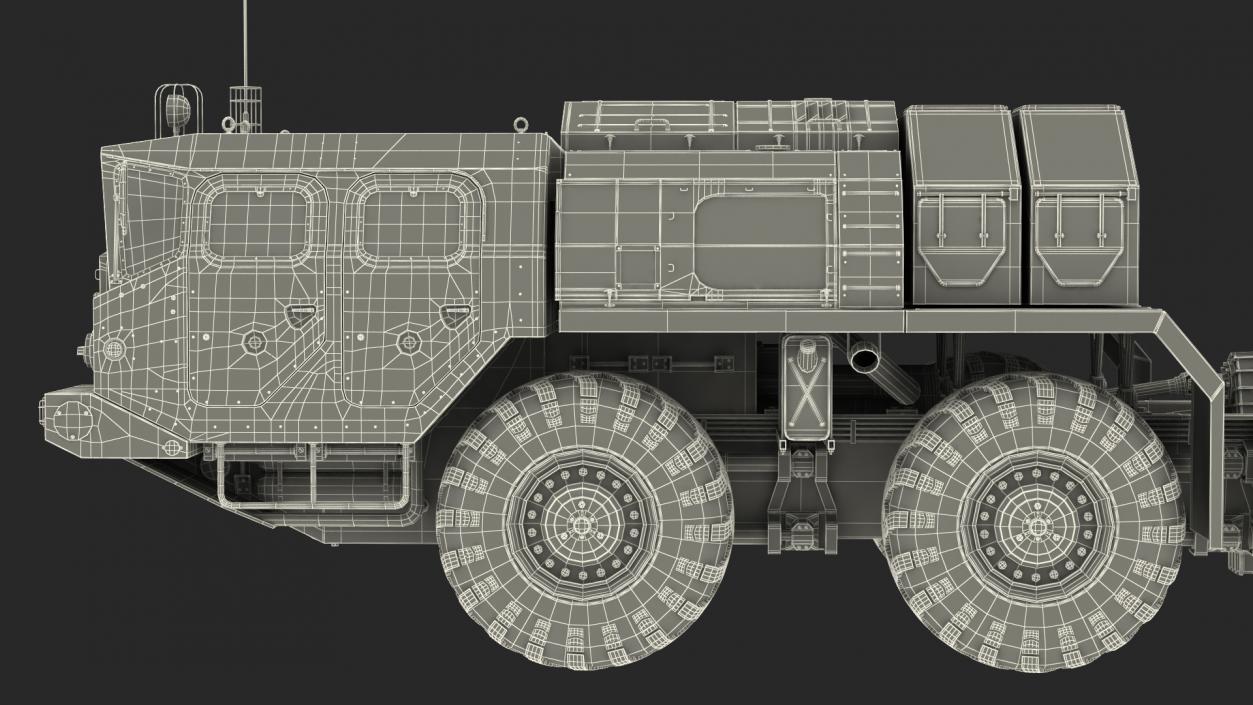 3D MAZ 7910 8x8 Truck model