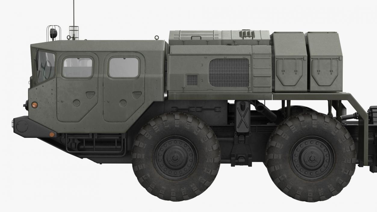 3D MAZ 7910 8x8 Truck model