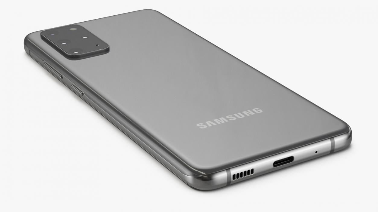 3D model Galaxy S20 Plus Grey