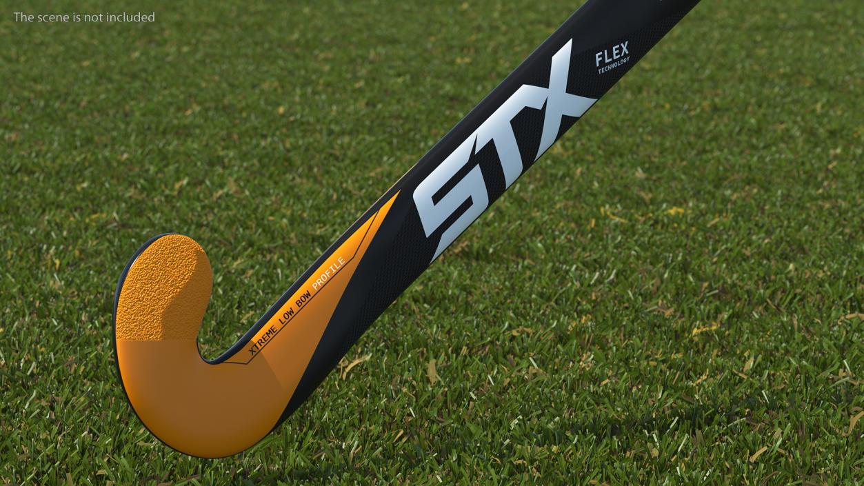 3D model Field Hockey Stick STX XT701 Orange