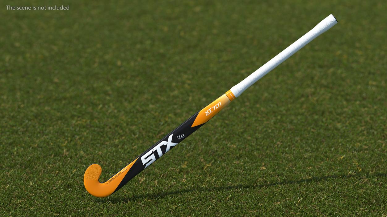 3D model Field Hockey Stick STX XT701 Orange