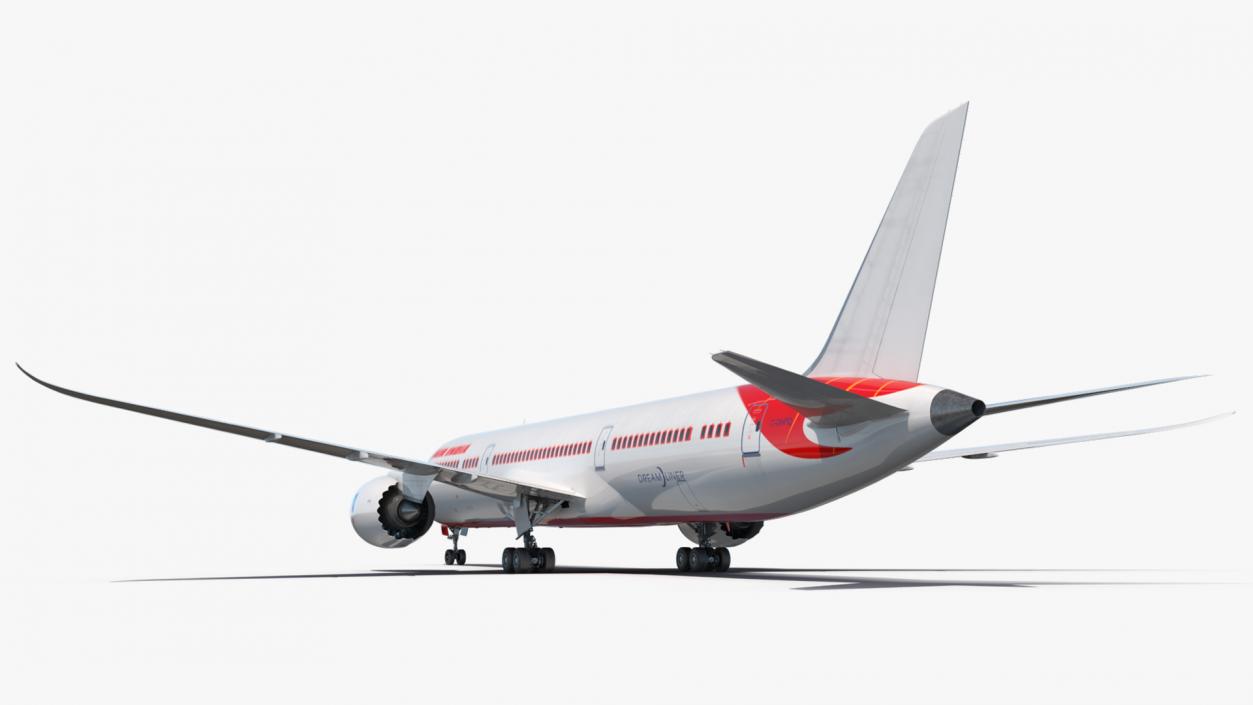 3D Air India Boeing 787-9 Dreamliner model