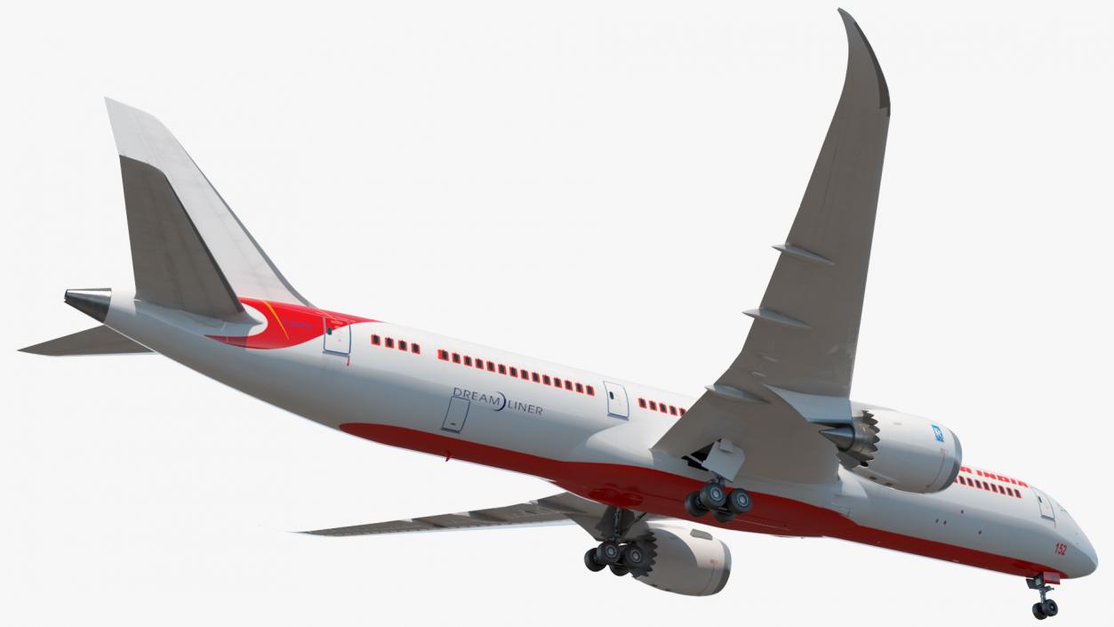 3D Air India Boeing 787-9 Dreamliner model