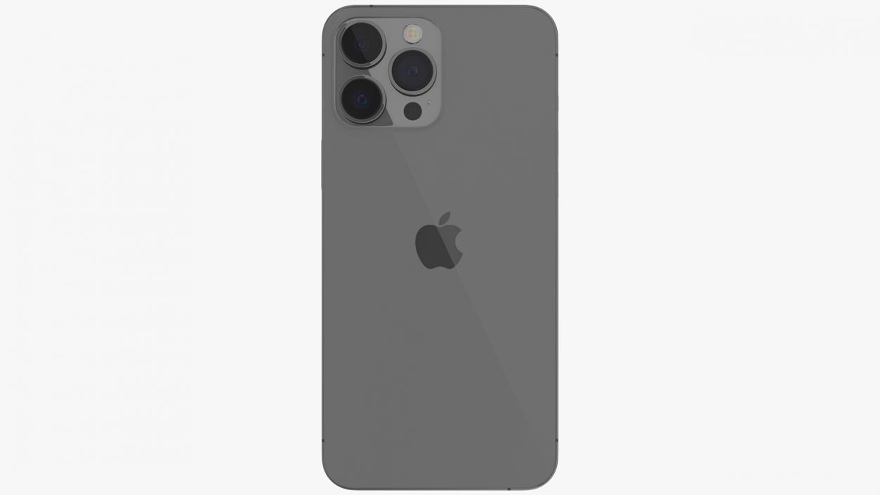 3D iPhone 13 Pro Max Graphite