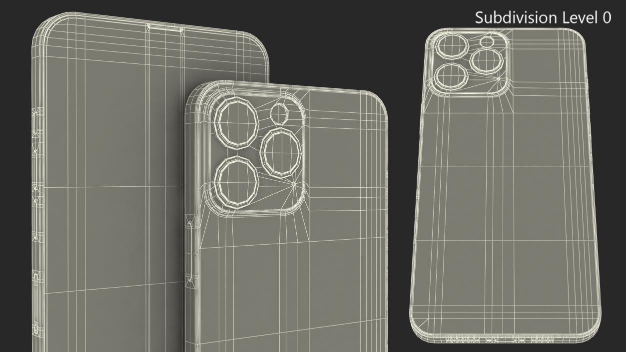 3D iPhone 13 Pro Max Graphite