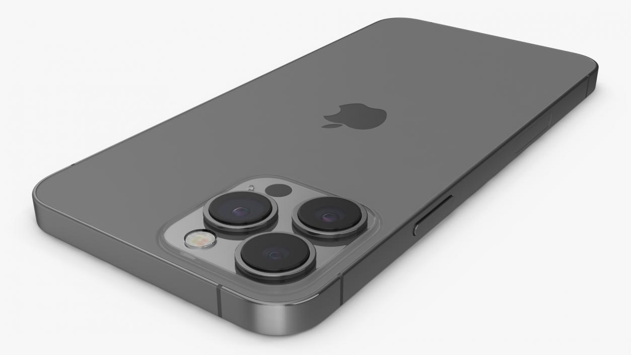 3D iPhone 13 Pro Max Graphite