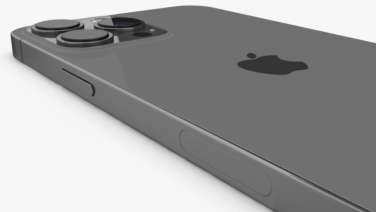 3D iPhone 13 Pro Max Graphite