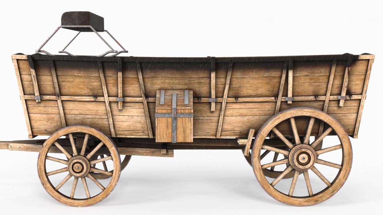 3D model Open Wagon