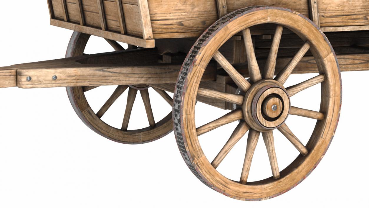 3D model Open Wagon