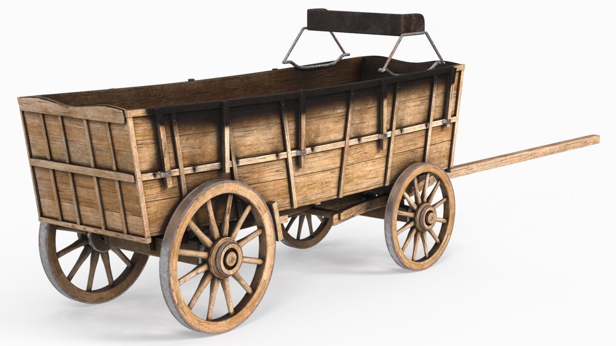 3D model Open Wagon