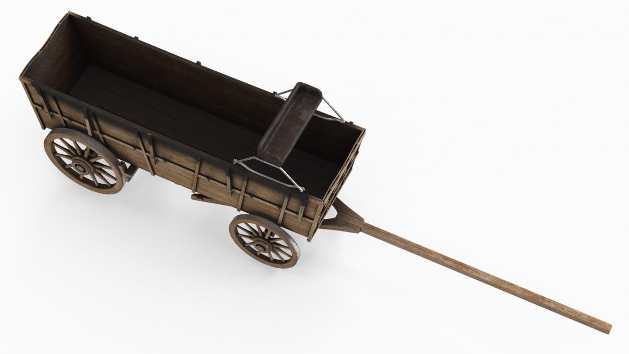 3D model Open Wagon