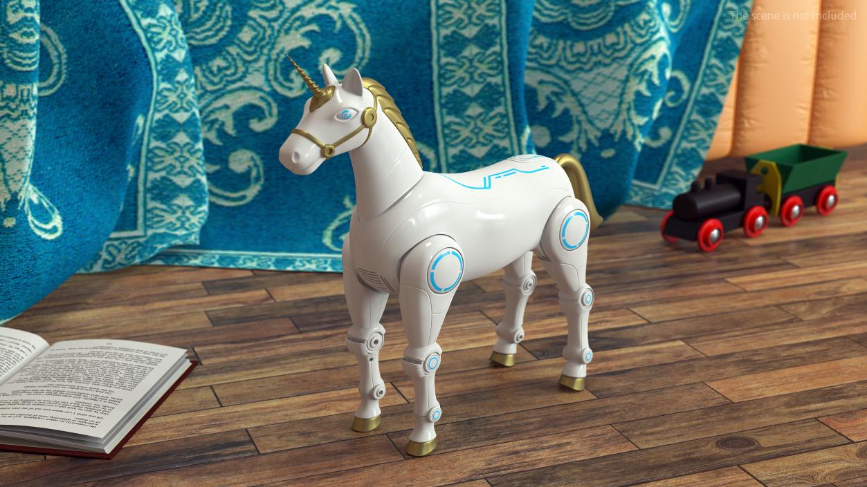 3D model Robot Unicorn Rigged