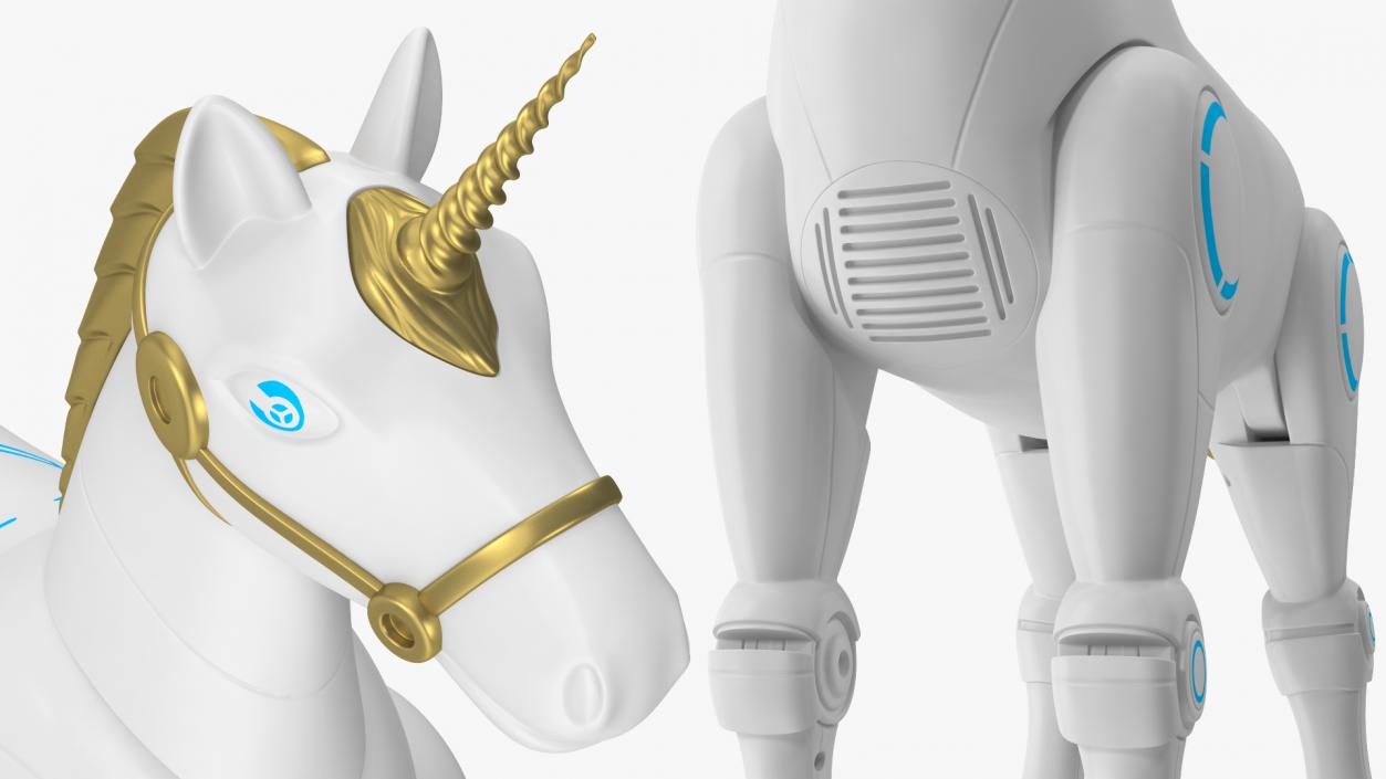 3D model Robot Unicorn Rigged