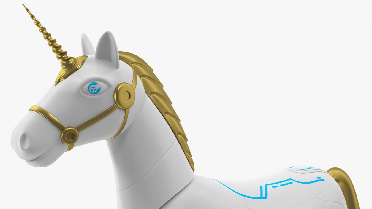 3D model Robot Unicorn Rigged