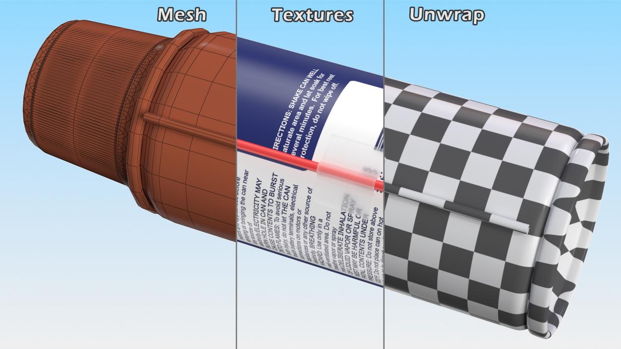 3D model Multi Purpose Penetrating Oil Spray