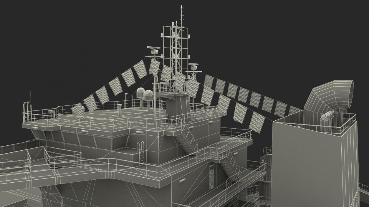 Bulk Carrier Ship Dirty Empty 3D model