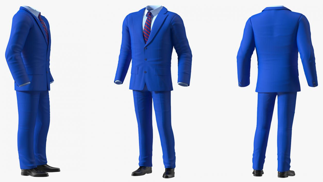 3D Cartoon Business Suit