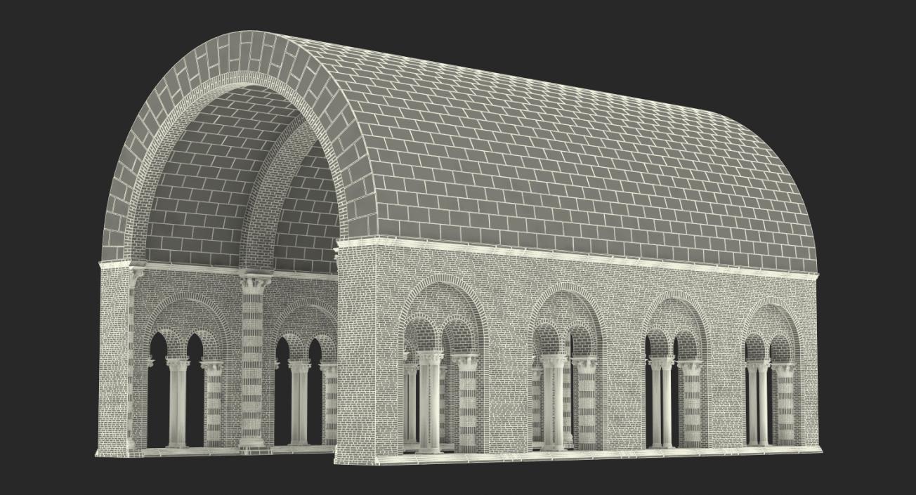 3D Barrel Vault Greco Roman 2