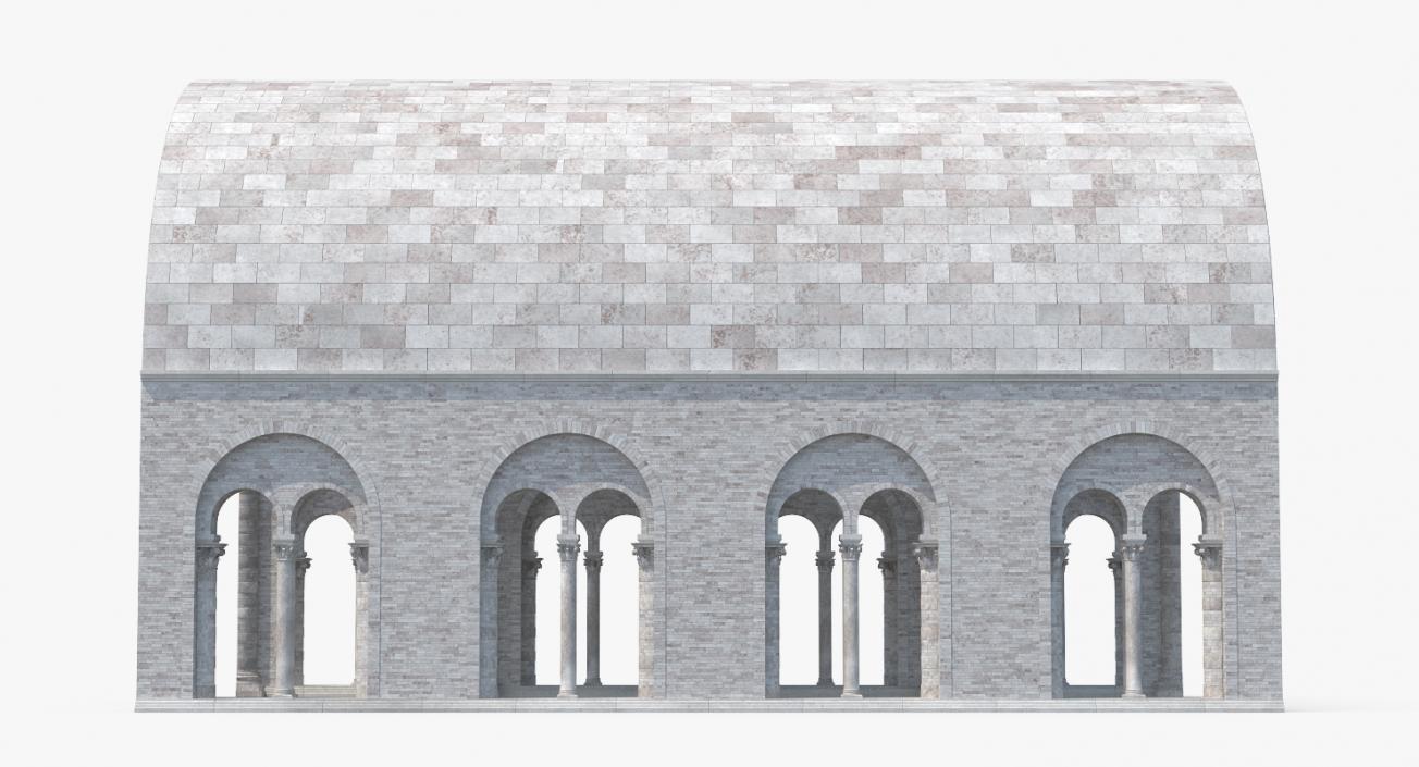 3D Barrel Vault Greco Roman 2