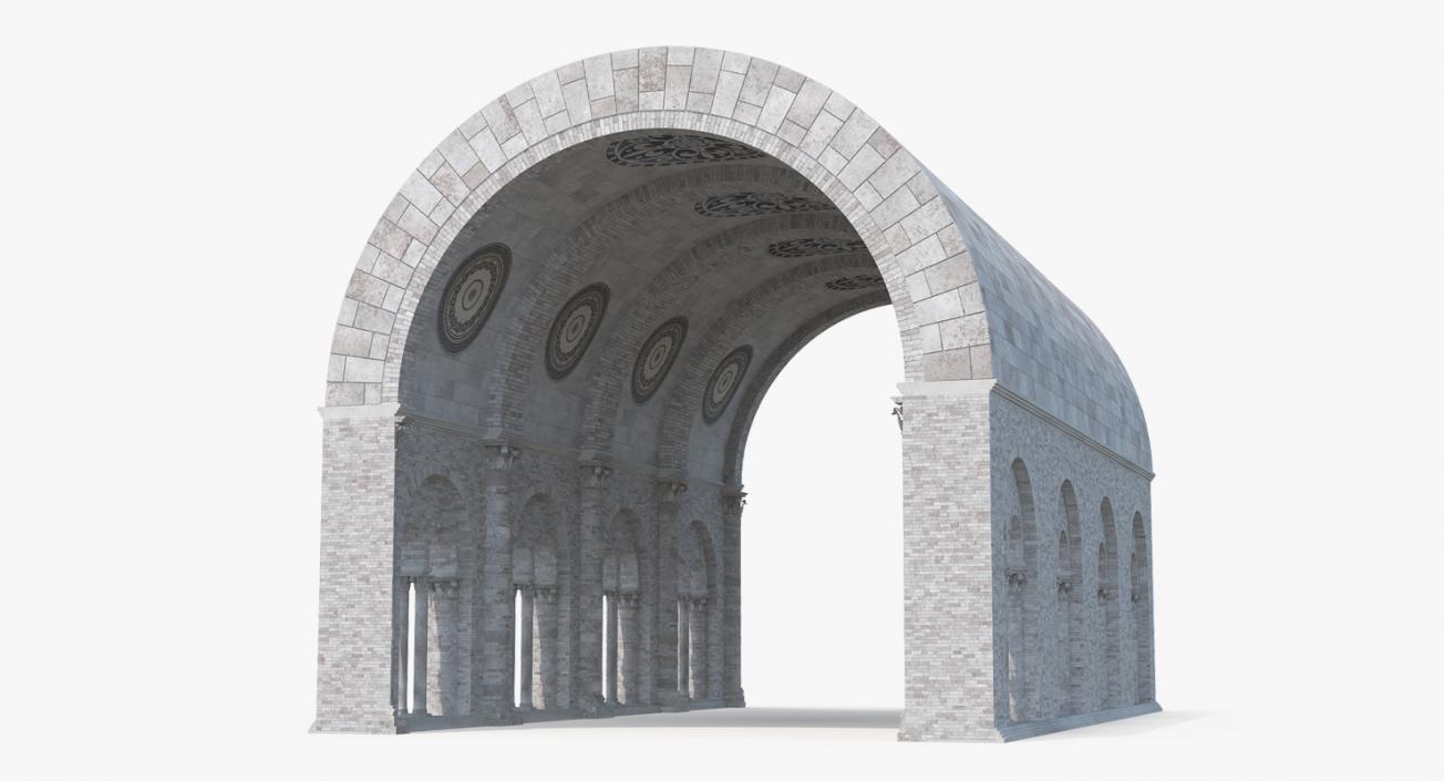 3D Barrel Vault Greco Roman 2