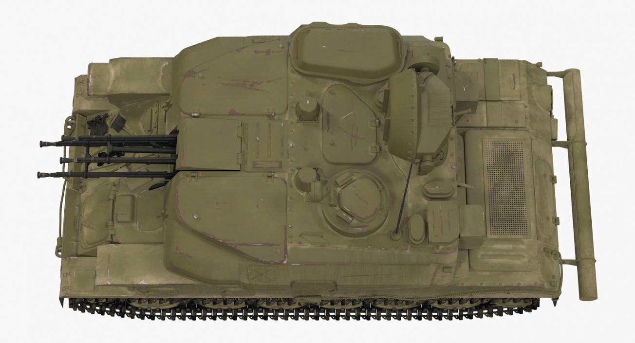 Anti Aircraft Tank ZSU 23 Shilka 3D