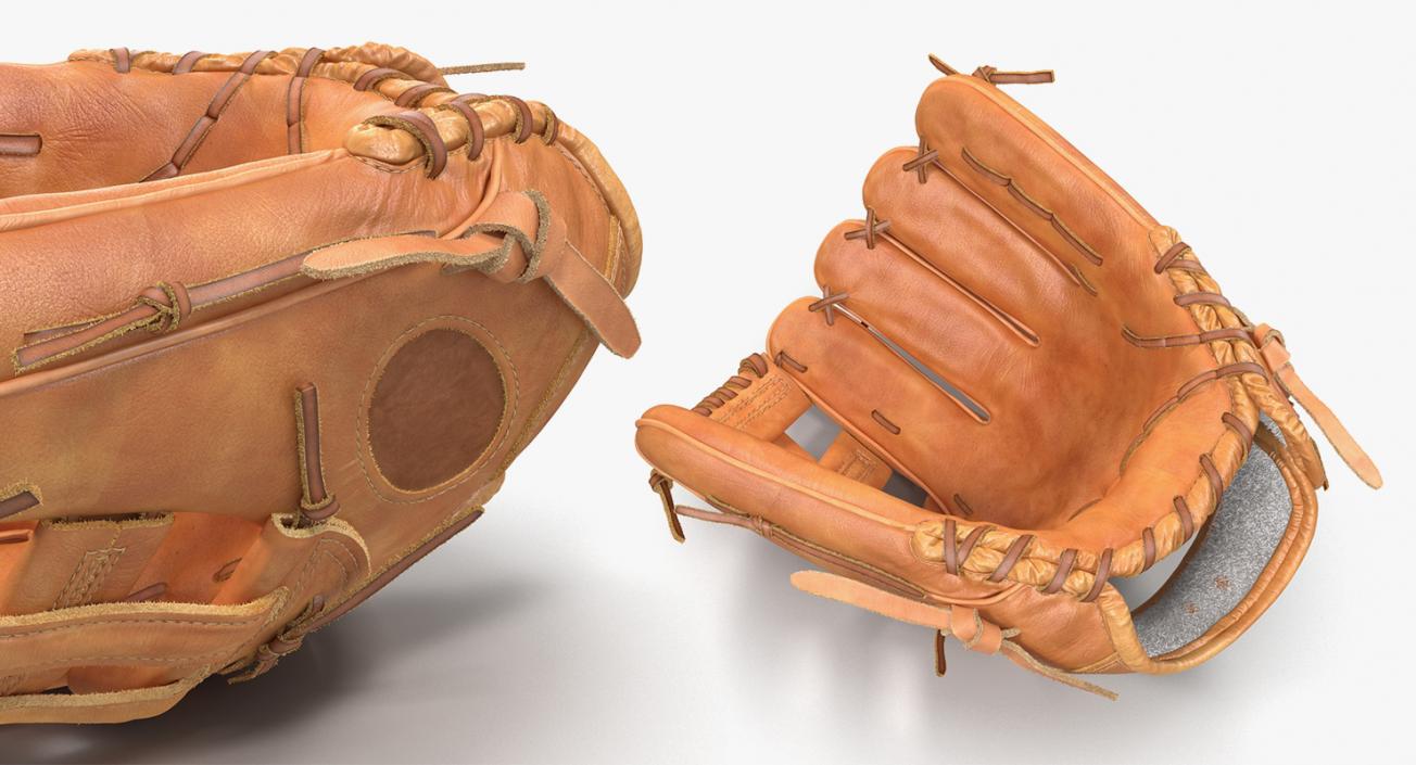 3D Baseball Gloves 3D Models Collection