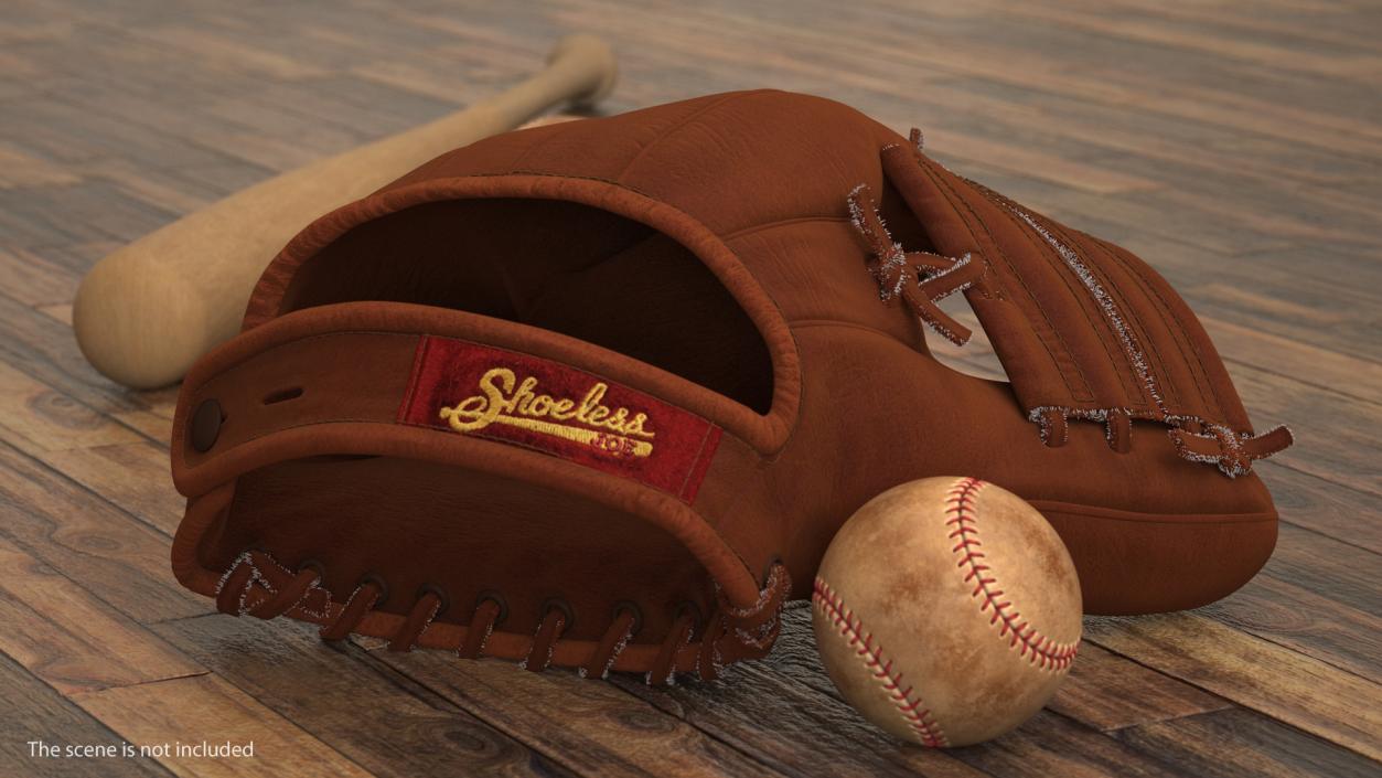 3D Baseball Gloves 3D Models Collection