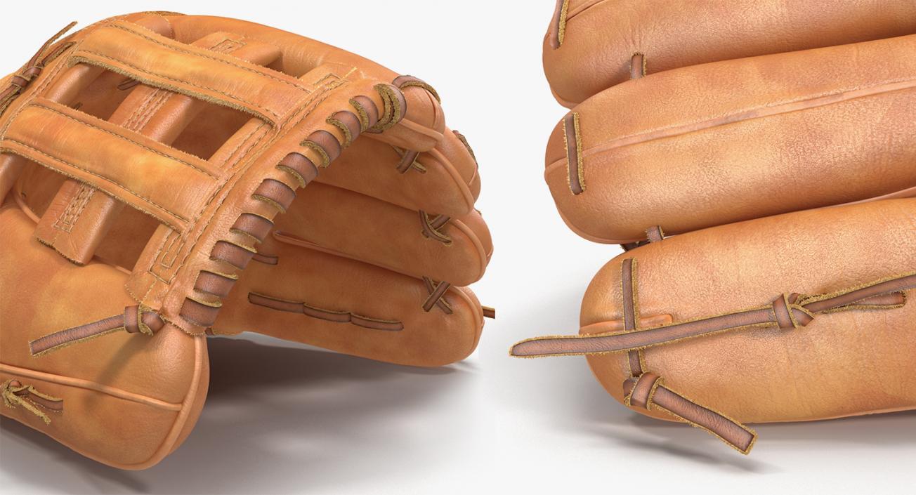 3D Baseball Gloves 3D Models Collection