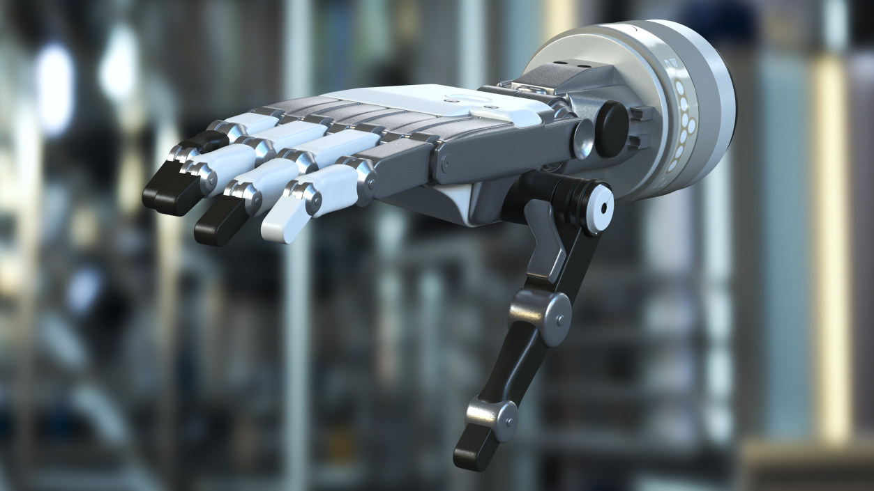 3D model Mechanical Hand