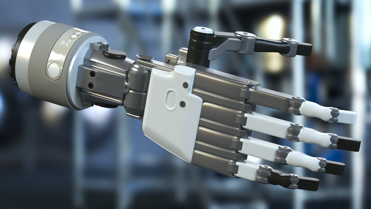 3D model Mechanical Hand