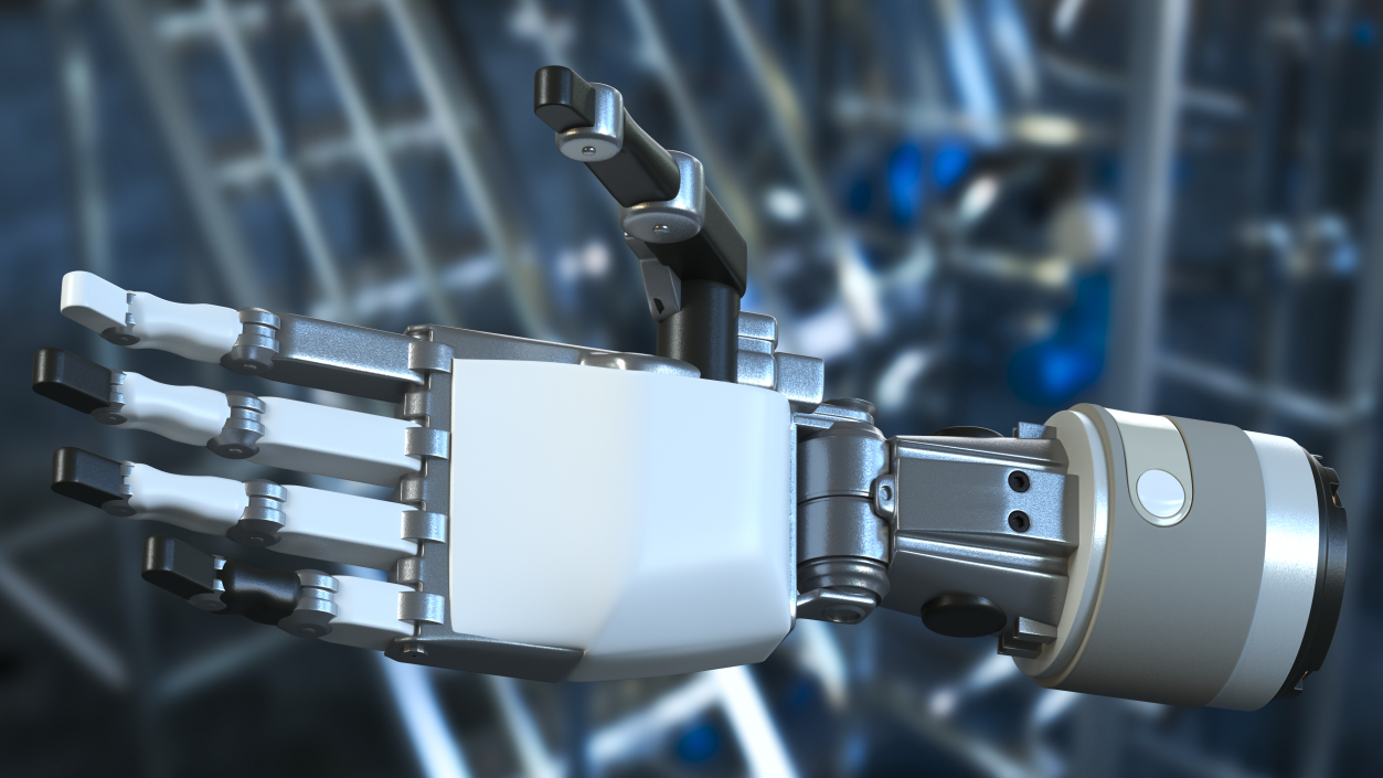 3D model Mechanical Hand