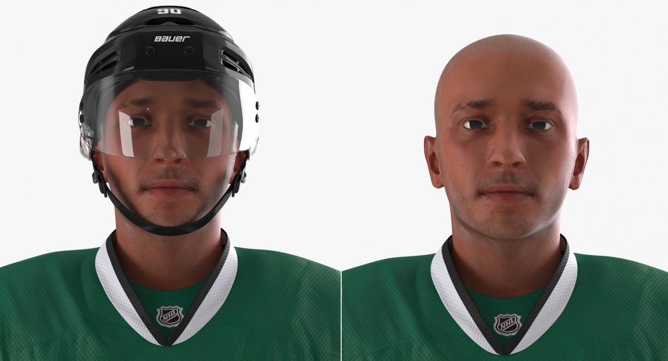 Hockey Player Stars 3D model