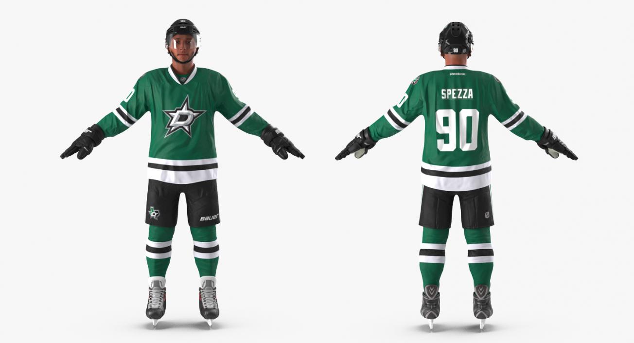 Hockey Player Stars 3D model