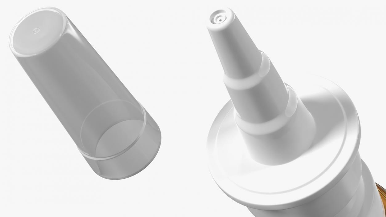 3D ActiMaris NASAL Spray Bottle model