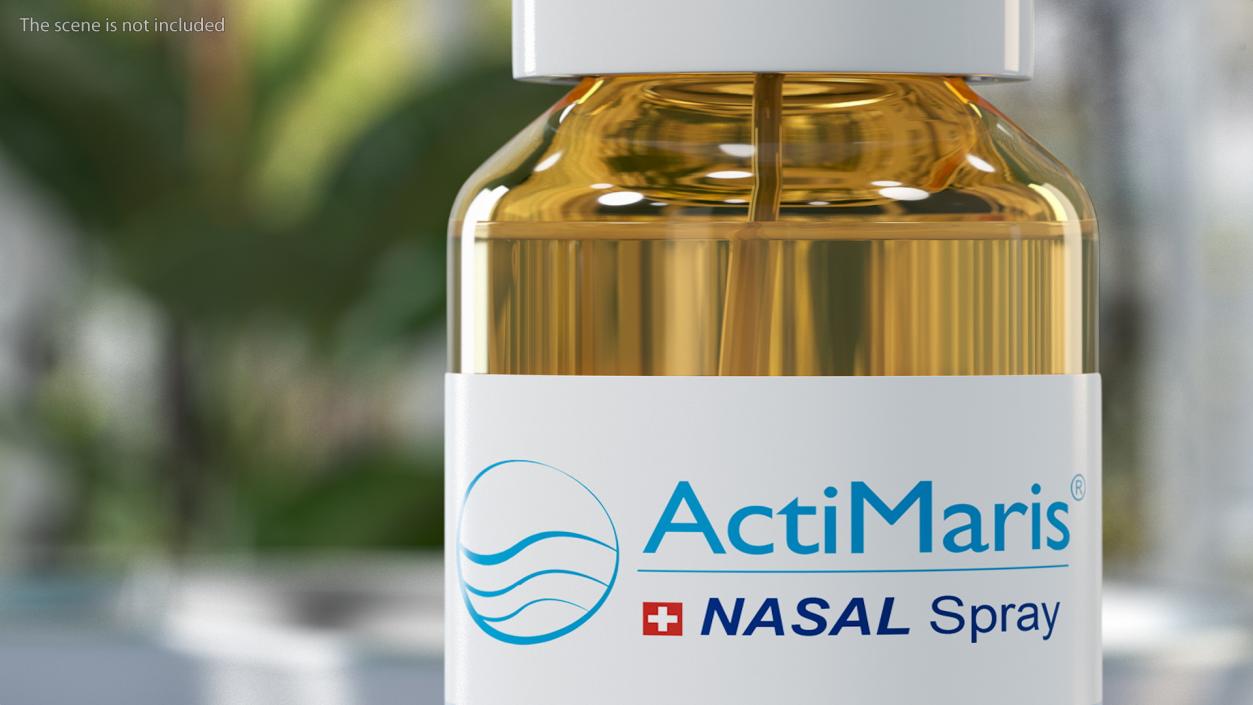 3D ActiMaris NASAL Spray Bottle model