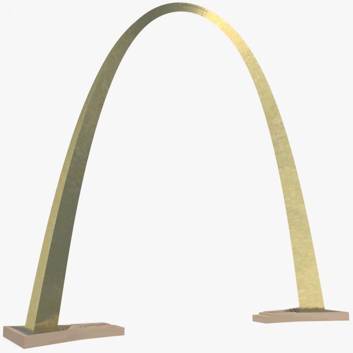 3D model Golden Arch Monument