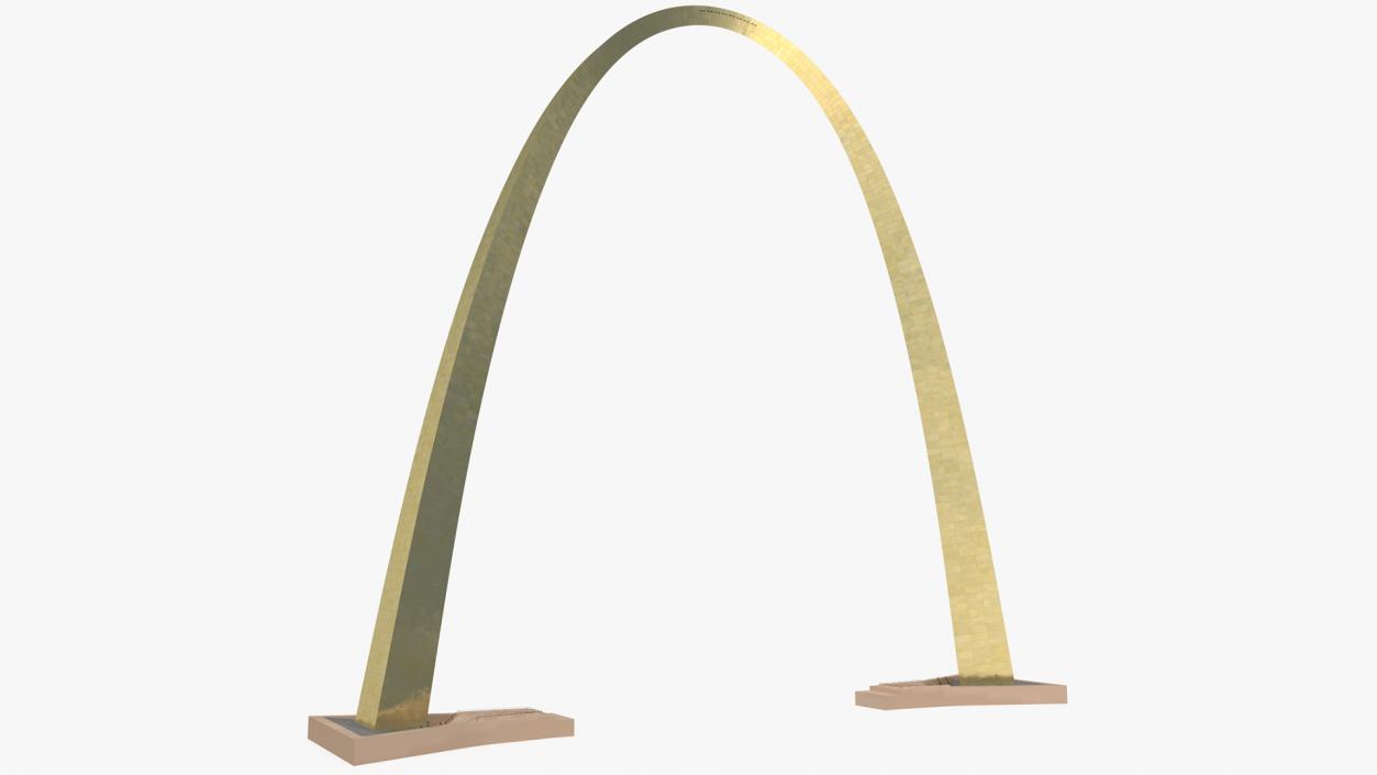 3D model Golden Arch Monument