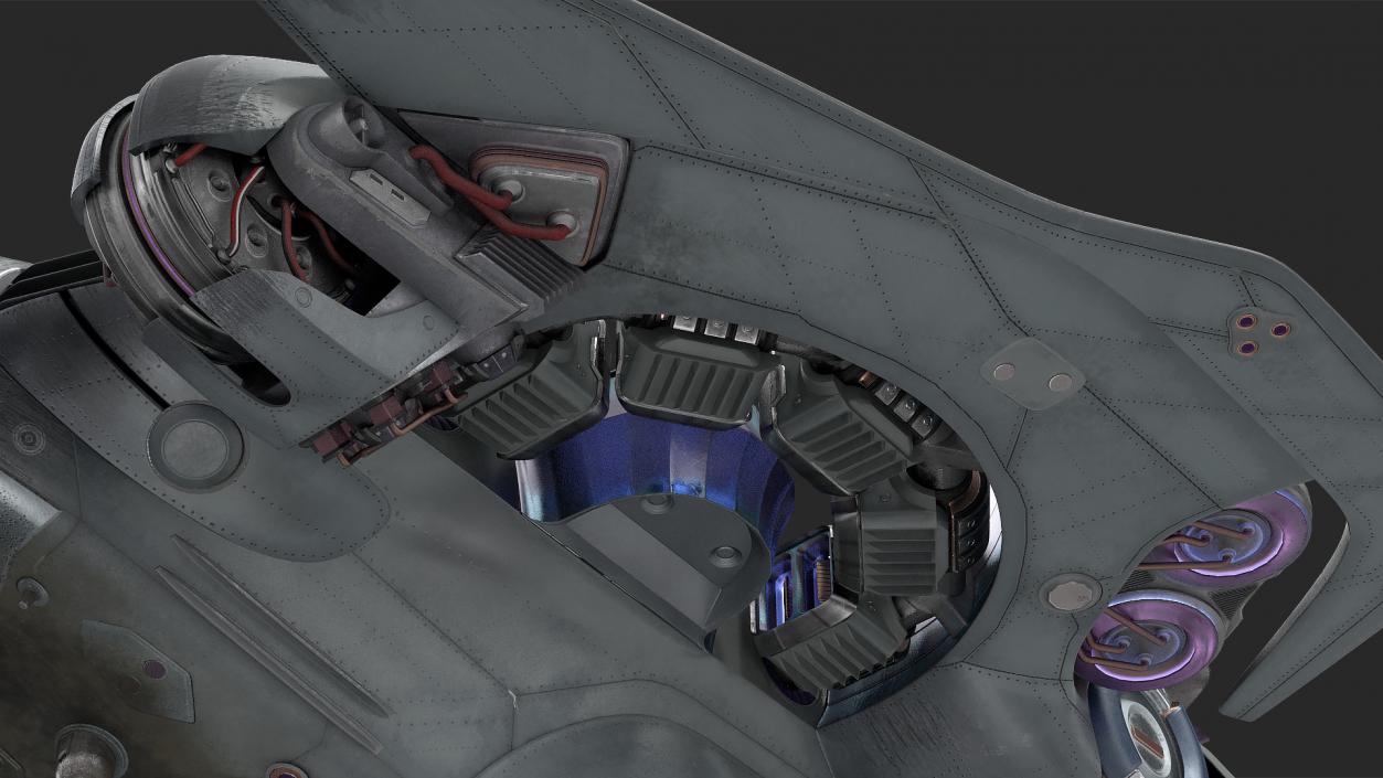 3D model Sci Fi Dropship