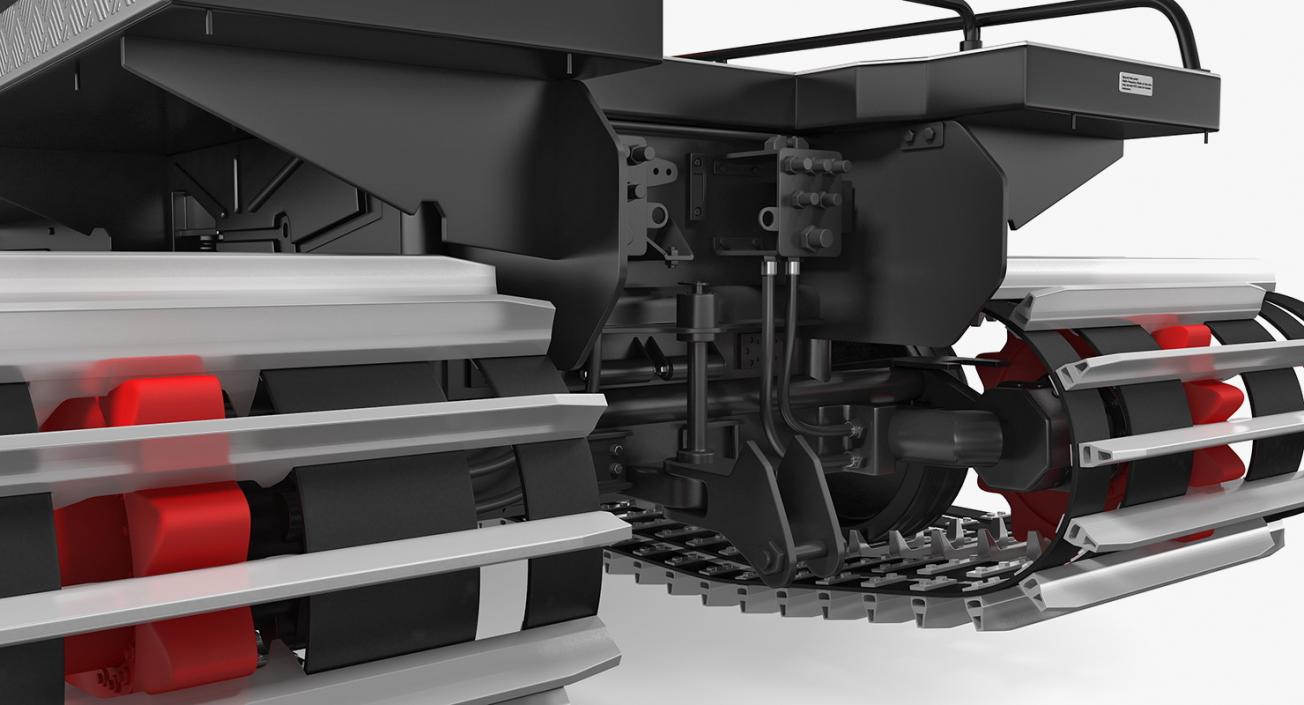 Snowcat PistenBully 3D model