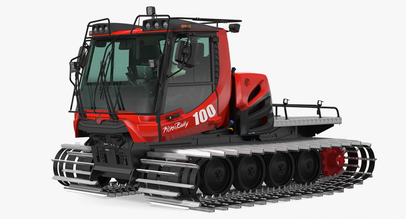 Snowcat PistenBully 3D model