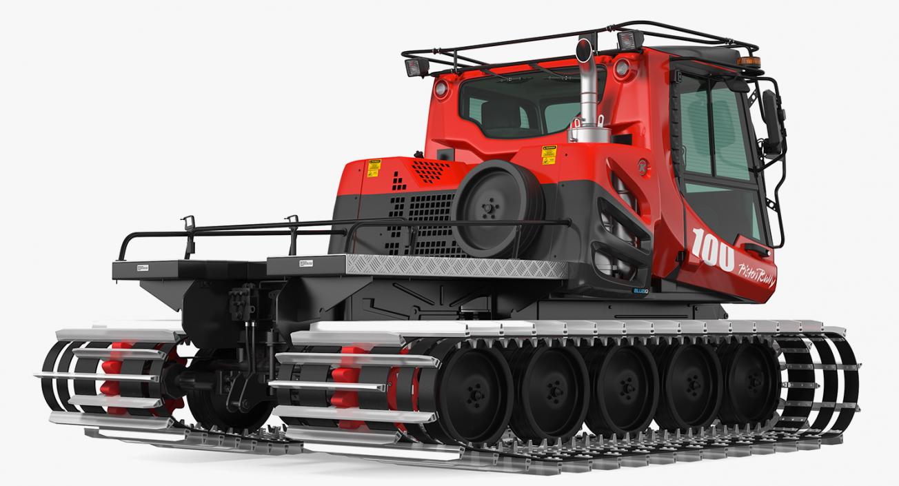 Snowcat PistenBully 3D model