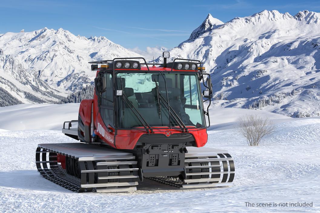 Snowcat PistenBully 3D model