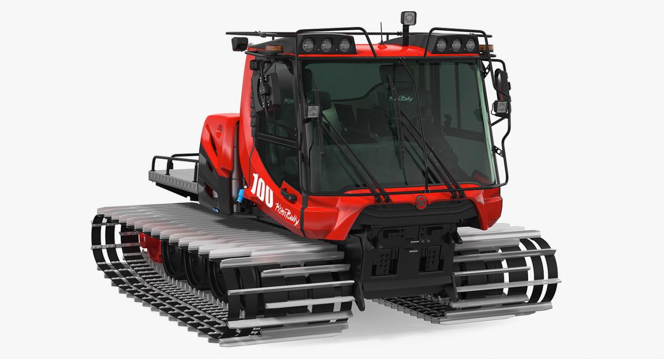 Snowcat PistenBully 3D model