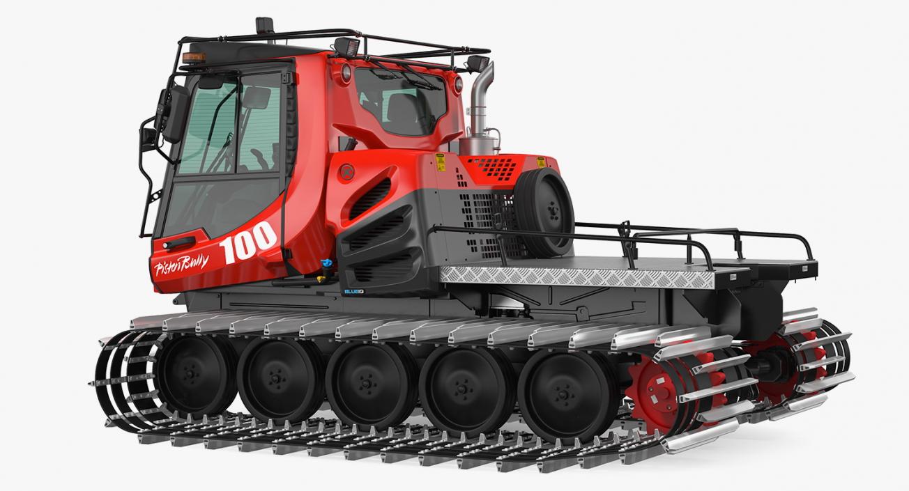 Snowcat PistenBully 3D model